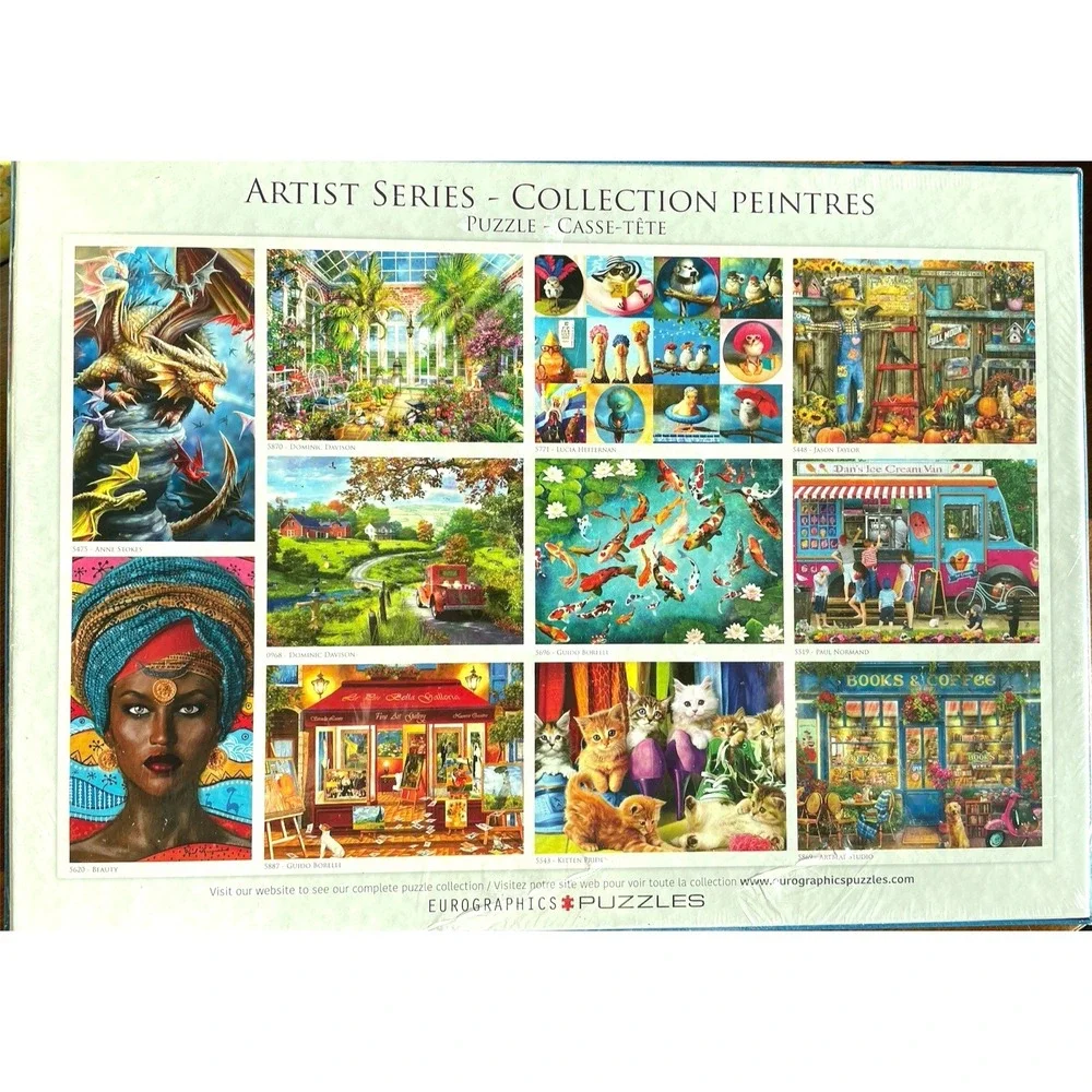 Seashell Collection 1000 Pieces Puzzle Eurographics New Sealed Jigsaw